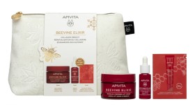 Apivita Beevine Elixir Collagen Reboot Rich Cream 50ml + Serum 10ml...