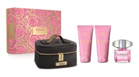 Versace Bright Crystal Set Edt 90ml & Shower Gel 100ml & Body Lotion 100ml Xmas24