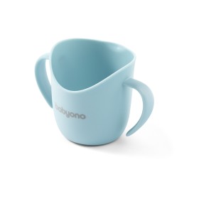 Babyono Ergonomic Training Cup Flow Light Blue