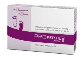 PROFERTIL FEMALE 28 TABLETS + 28 CAPSULES, FOR WOMEN SUFFERING FROM POLYCYSTIC OVARY SYNDROME WHO ARE TRYING TO GET PREGNANT