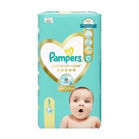 Pampers Premium Care No 1 With 50 Diapers