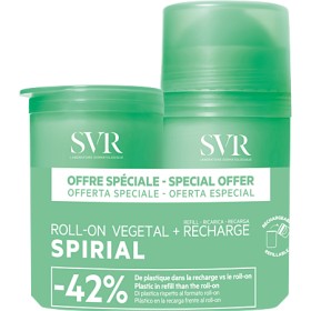 SVR Spirial Roll-On Vegetal 50ml + Recharge 50ml