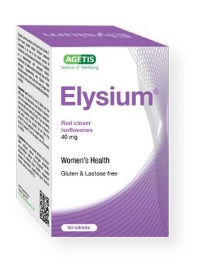 Agetis Elysium - Red Clover Isoflavones 40mg x 60 Tablets - For The Support Of Womens Health