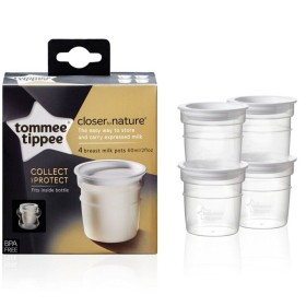 Tommee Tippee Milk Storage Pots 60ml x 4 Pieces