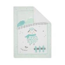 KikkaBoo Super Soft Shepra Blanket 110/140 Sleepy Sheep