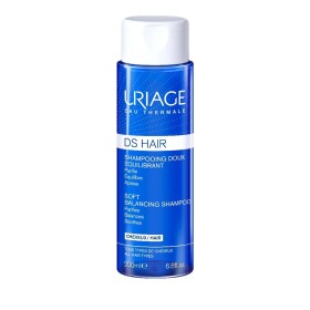 URIAGE DS HAIR, SOFT BALANCING SHAMPOO. SOOTHES, PURIFIES, BALANCING. FOR ALL HAIR TYPES 200ML