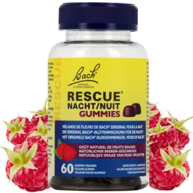 Bach Rescue Night Gummies Bear Berry x 60