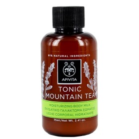 Apivita Tonic Mountain Tea Moisturizing Body Milk x 75ml - Travel Size
