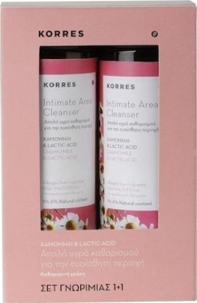 KORRES INTIMATE AREA CLEANSER CHAM&LACTIC ACID 1+1