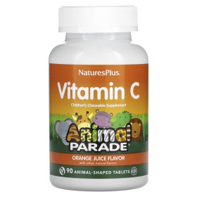 Naturesplus Animal Parade Vitamin C 90 Tabs, Παιδικό μασητό συμπλήρ...