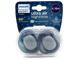 Philips Avent Ultra Air Nighttime (Stars) 18M+ 2Pcs Philips Avent Ultra Air Nighttime (Stars) 18M+ 2Pcs