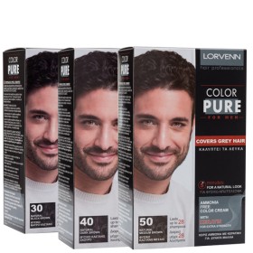 Lorvenn Color Pure For Men Natural Black Brown NO 30