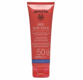 Apivita Bee Sun Safe Hydra Fresh Face & Body Milk SPF50 x 100ml - Travel Size