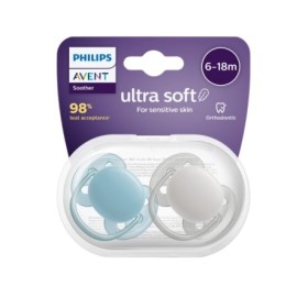 Philips Avent Scf091/17 Ultra Soft Boy 6-18m 2pcs