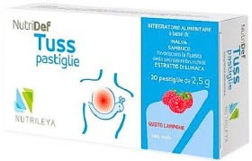 NutriDef Tuss Raspberry x 20 Lozenges