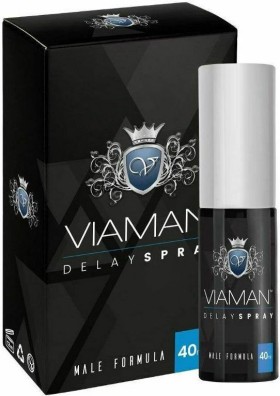 Viaman Delay Spray 40ml Spray κατά της πρόωρης εκσπερμάτισης.