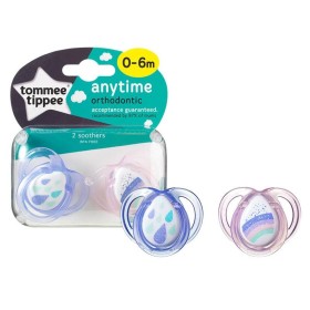TOMMEE TIPPEE ANYTIME ORTHODONTIC SOOTHER 0-6m 2s