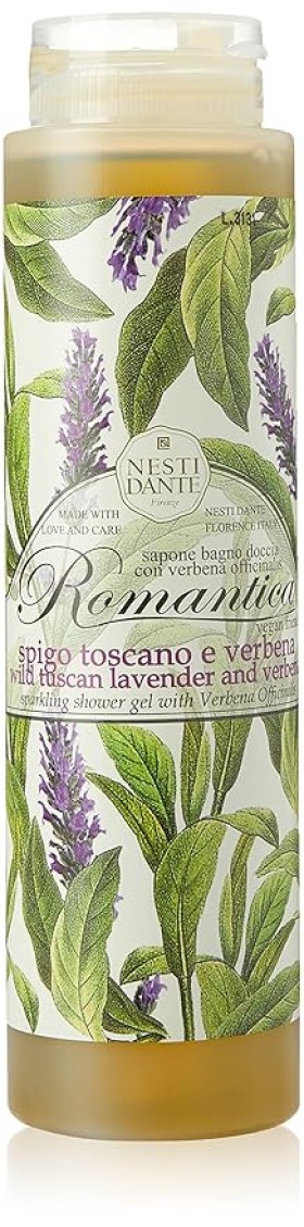 Nesti Dante Romantica Wild Lavender & Verbena Shower Gel x 300ml