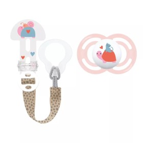 Mam Perfect & Clip It Pink Girl 6+m