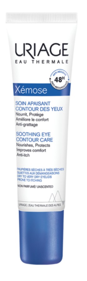 URIAGE XEMOSE SOOTHING EYE CONTOUR CREAM, ΚΑΤΑΠΡΑΥΝΤΙΚΗ & ΠΡΟΣΤΑΤΕΥΤΙΚΗ ΦΡΟΝΤΙΔΑ ΓΙΑ ΤΟ ΠΕΡΙΓΡΑΜΜΑ ΤΩΝ ΜΑΤΙΩΝ 15ΜΛ