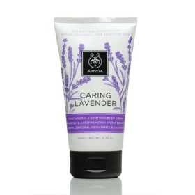 Apivita Caring Lavender Moisturizing & Soothing Body Cream x 150ml