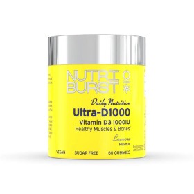 Nutriburst Ultra D3 Gummies 60 Lemon Nutriburst Ultra D3 Gummies 60 Lemon