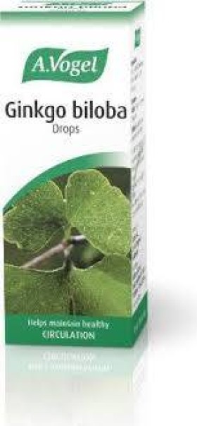 A.VOGEL GINKGO BILOBA DROPS, HELPS MANTAIN HEALTHY CIRCULATION 50ML