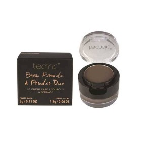 Technic Brow Pomade & Powder - Duo Medium