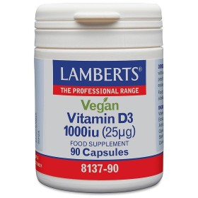 Lamberts Vegan Vitamin D3 1000IU 25mg x 90 Capsules