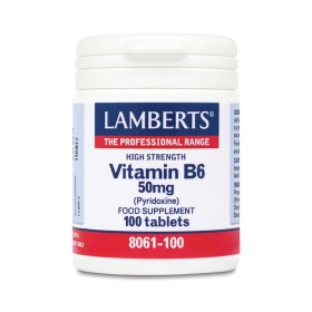 Lamberts Vitamin B6 (Pyridoxine) 50mg x 100 Tablets