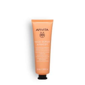 Apivita Face Scrub With Apricot Gentle Exfoliating x 50ml