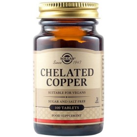 Solgar Chelated Copper x 100 Tablets