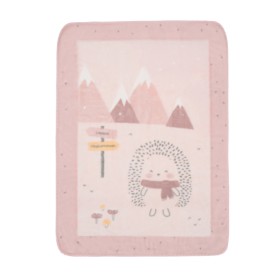 Kikka Boo Υπερ-μαλακή κουβέρτα 110/140 εκ. Hedge-hugs