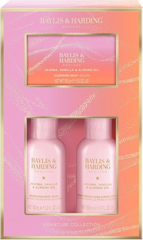 Baylis & Harding Signature Collection Jojoba Vanilla Almond Oil Bat... Baylis & Harding Signature Collection Jojoba Vanilla Almond Oil Bat...