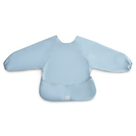 Mushie ​​Long Sleeve Bib​ Tradewinds 6-24 months (one size)