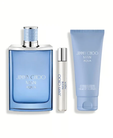 Jimmy Choo Man Aqua EDT 100ml & Aqua EDT 7,5ml & Aqua Shower Gel