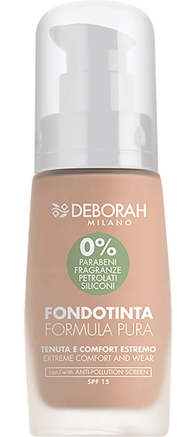 DEBORAH Foundation 01 Fair – Make-up Foundation 500 G, City Defence Serie, Hergestellt In Italien