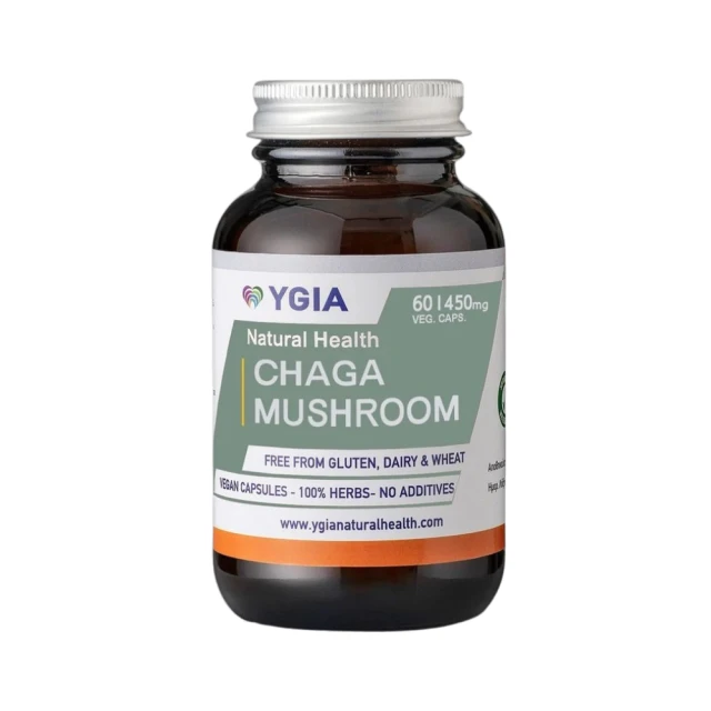 YGIA CHAGA MUSHROOM 60VEG. CAPSULES Epharmadora