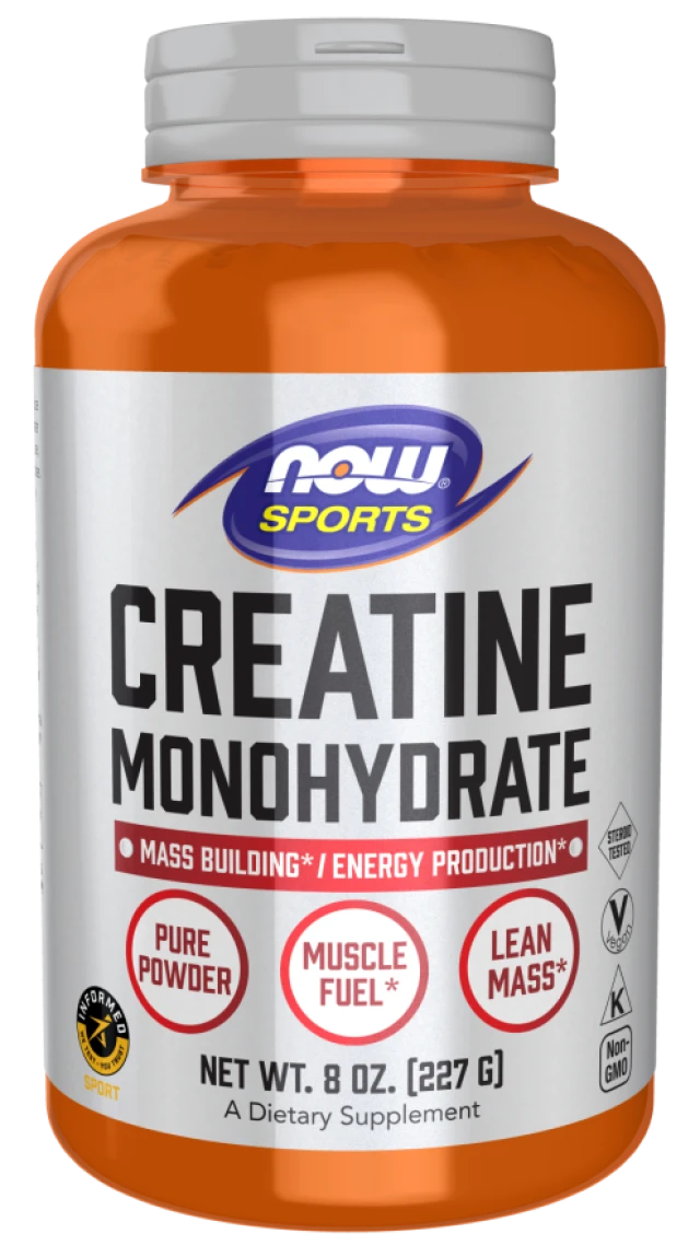 Now Sports Creatine Monohydrate Powder x 227g Epharmadora