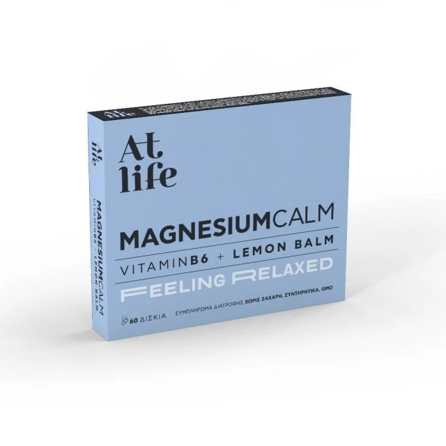 AtLife Feeling Relaxed MagnesiumCalm Vitamin B6 Lemon Balm x 60