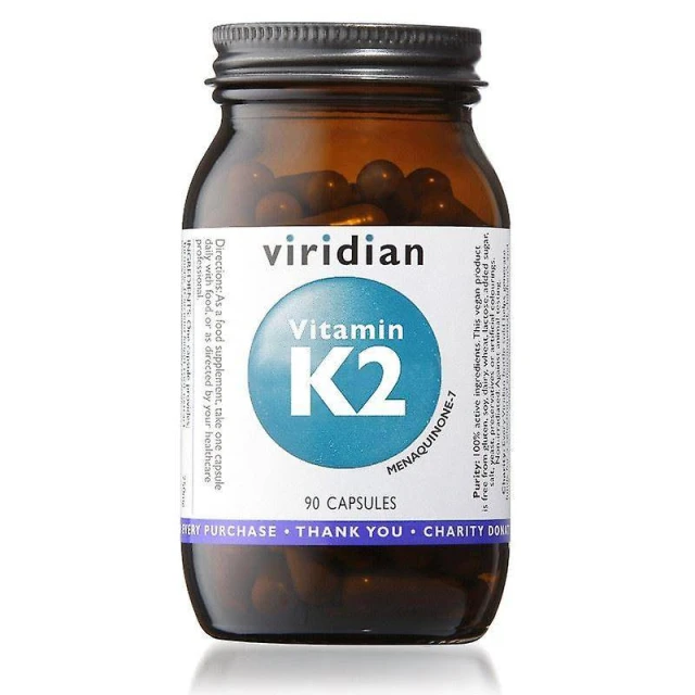 VIRIDIAN VITAMIN K2 90CAPSULES Epharmadora