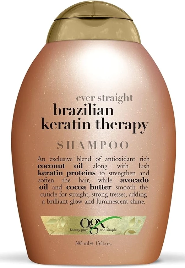 Organix ever straight brazilian keratin 2024 therapy 14 day smoothing treatment