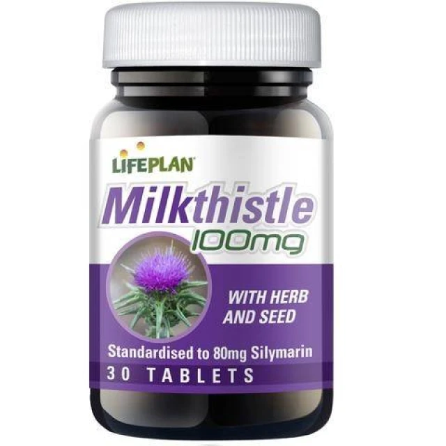 LIFEPLAN MILK THISTLE 100MG 30 TABLETS Epharmadora