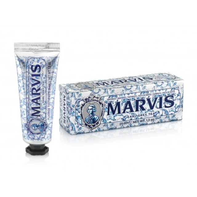 Grey Toothpaste Marvis Earl Grey Tea Toothpaste 25ml | Epharmadora