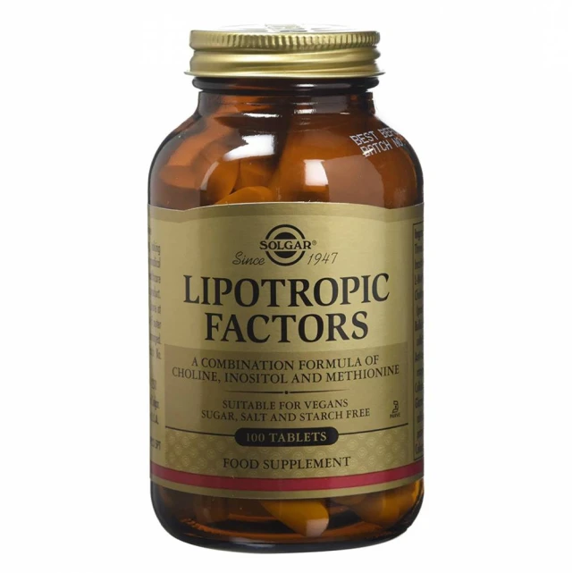 Solgar Lipotropic Factors x 100 Tablets A Combination Of Choline