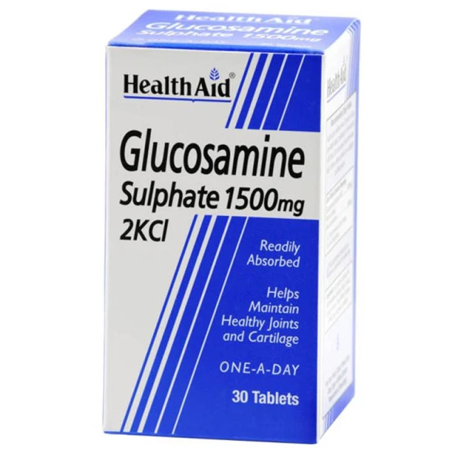 HEALTH AID GLUCOSAMINE SULPHATE 1500MG, HELPS MANTAIN HEALTHY JOINTS ...