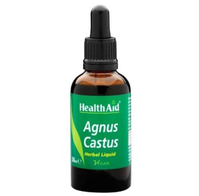 Health Aid Agnus Castus Liquid x 50ml Balancing Effect On Female