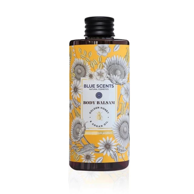 BLUE SCENTS BODY BALSAM GOLDEN HONEY ARGAN OIL 300ml Epharmadora