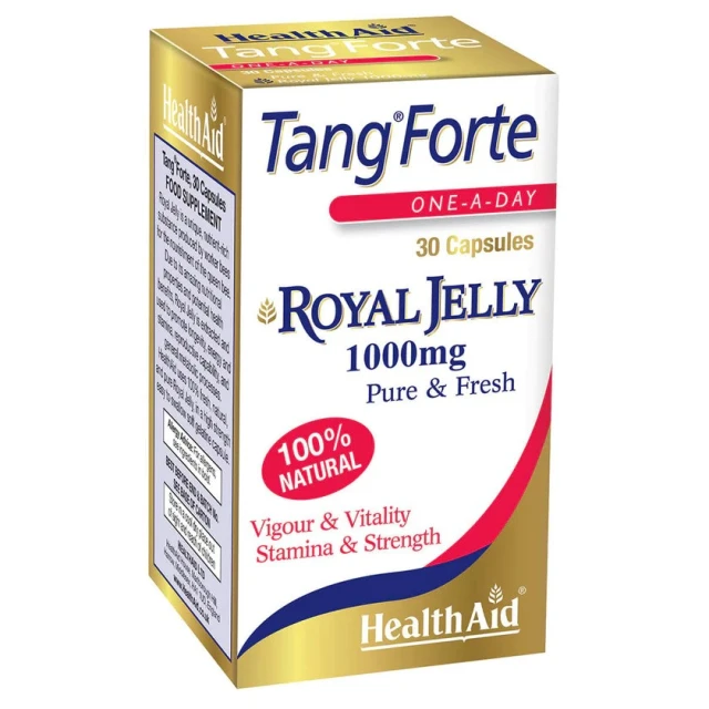 Health Aid Tang Forte x 30 Capsules Pure Fresh Royal Jelly