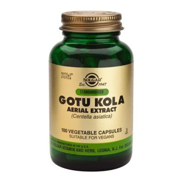 Solgar Gotu Kola Aerial Extract x 100 Capsules Epharmadora